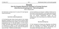 Sächsisches Vergabegesetz vom 14.02.2013