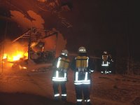 Brennt LKW im Tunnel Königshainer Berge