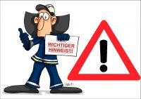 Brandübungscontainer 2013 - noch keine Onlineanmeldung möglich!!!