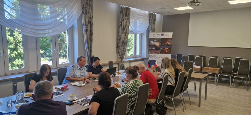 Projektteam „CIFAD III“ trifft sich in Żary