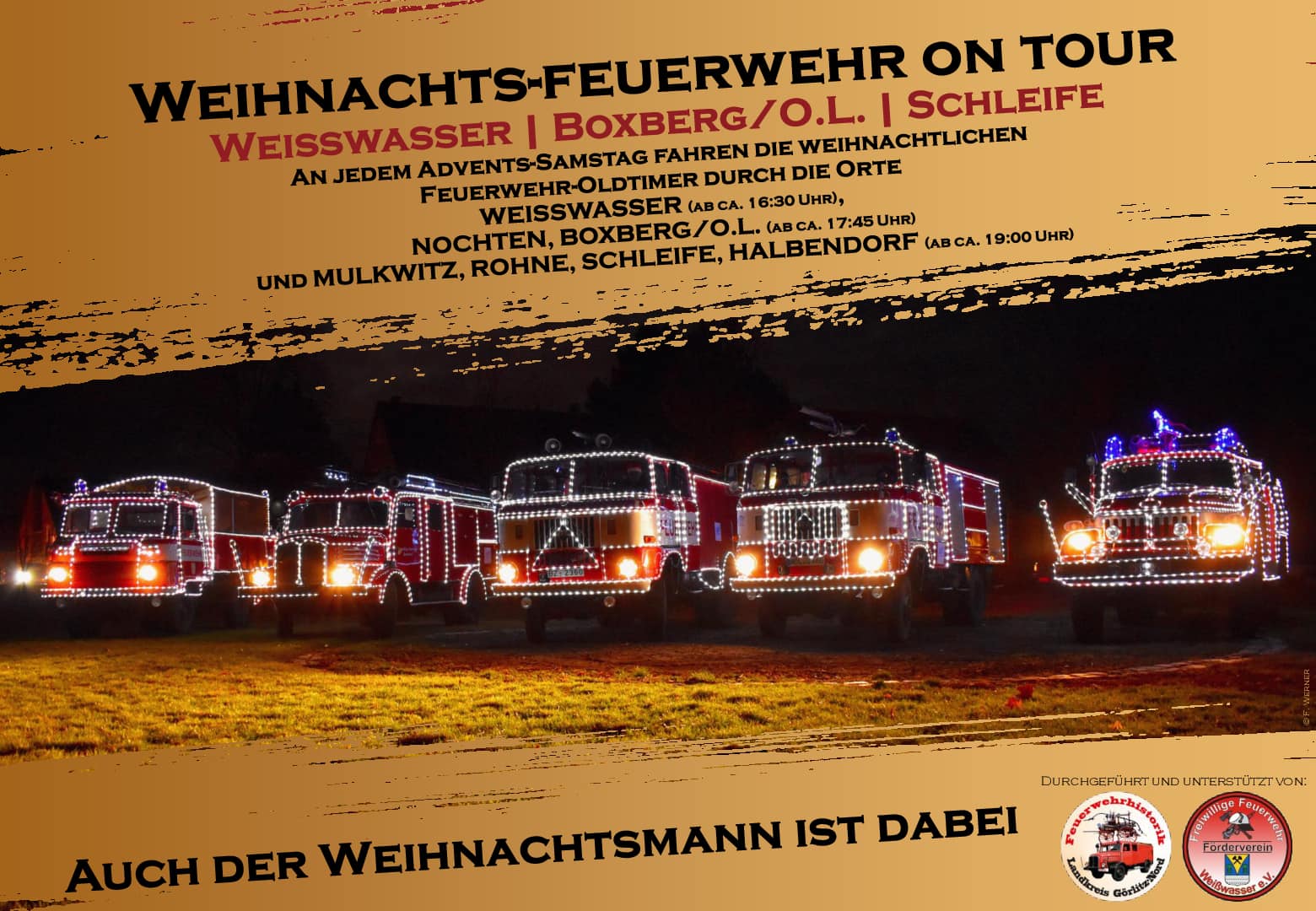 Weihnachtsfeuerwehr on Tour